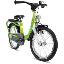 Puky Steel - 16" Kids Bike - Kiwi/white -Fietswereld Winkels puky steel 16 kiwi 2 939667