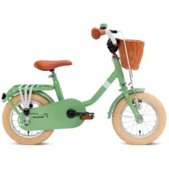 Puky Steel Classic 12" Kinderfiets - Retro-green