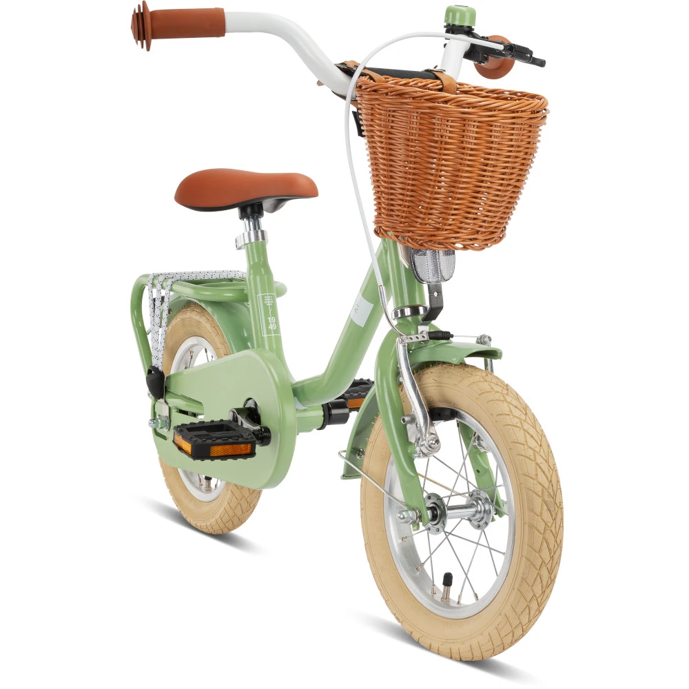 Puky Steel Classic 12" Kinderfiets - Retro-green 5 Puky Steel Classic 12" Kinderfiets - Retro-green - Afbeelding 3