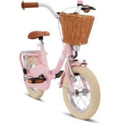 Puky Steel Classic 12" Kinderfiets - Retro-rosé -Fietswereld Winkels puky steel classic 12 5 990371
