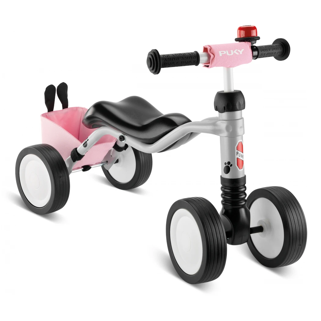 Puky WUTSCH Children's Balance Bike - Bundle Incl. Frame Bag - Grey Bunny 6 Puky WUTSCH Children's Balance Bike - Bundle Incl. Frame Bag - Grey Bunny - Afbeelding 4