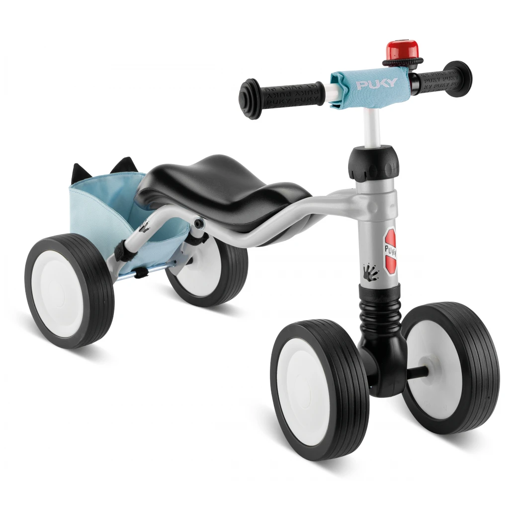Puky WUTSCH Children's Balance Bike - Bundle Incl. Frame Bag - Grey Racoon 6 Puky WUTSCH Children's Balance Bike - Bundle Incl. Frame Bag - Grey Racoon - Afbeelding 4