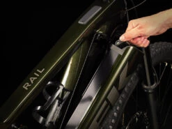 Trek RAIL 9.5 Gen 4 750Wh - Electric Mountain Bike - 2023 - Black Olive -Fietswereld Winkels rail95 alt3 1386532