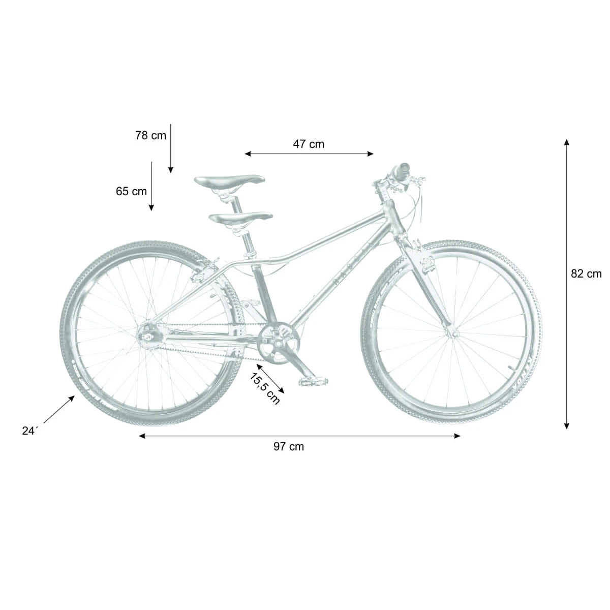 Rascal 24 Nexus 3-Speed - 24" Children's Bike - 2022 - Flame 4 Rascal 24 Nexus 3-Speed - 24" Children's Bike - 2022 - Flame - Afbeelding 2