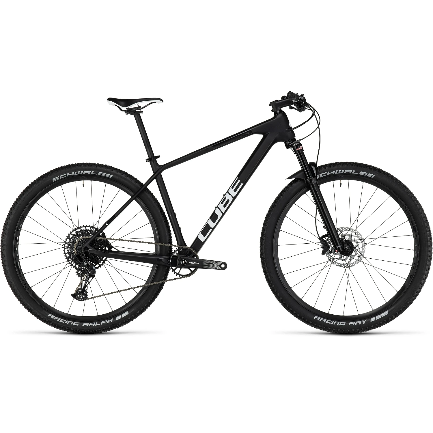 CUBE REACTION C:62 ONE - 29" Carbon Mountainbike - 2023 - Carbon / White A00 3 CUBE REACTION C:62 ONE - 29" Carbon Mountainbike - 2023 - Carbon / White A00