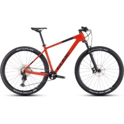 CUBE REACTION C:62 Race - 29" Carbon Mountainbike - 2023 - Fireorange / Black
