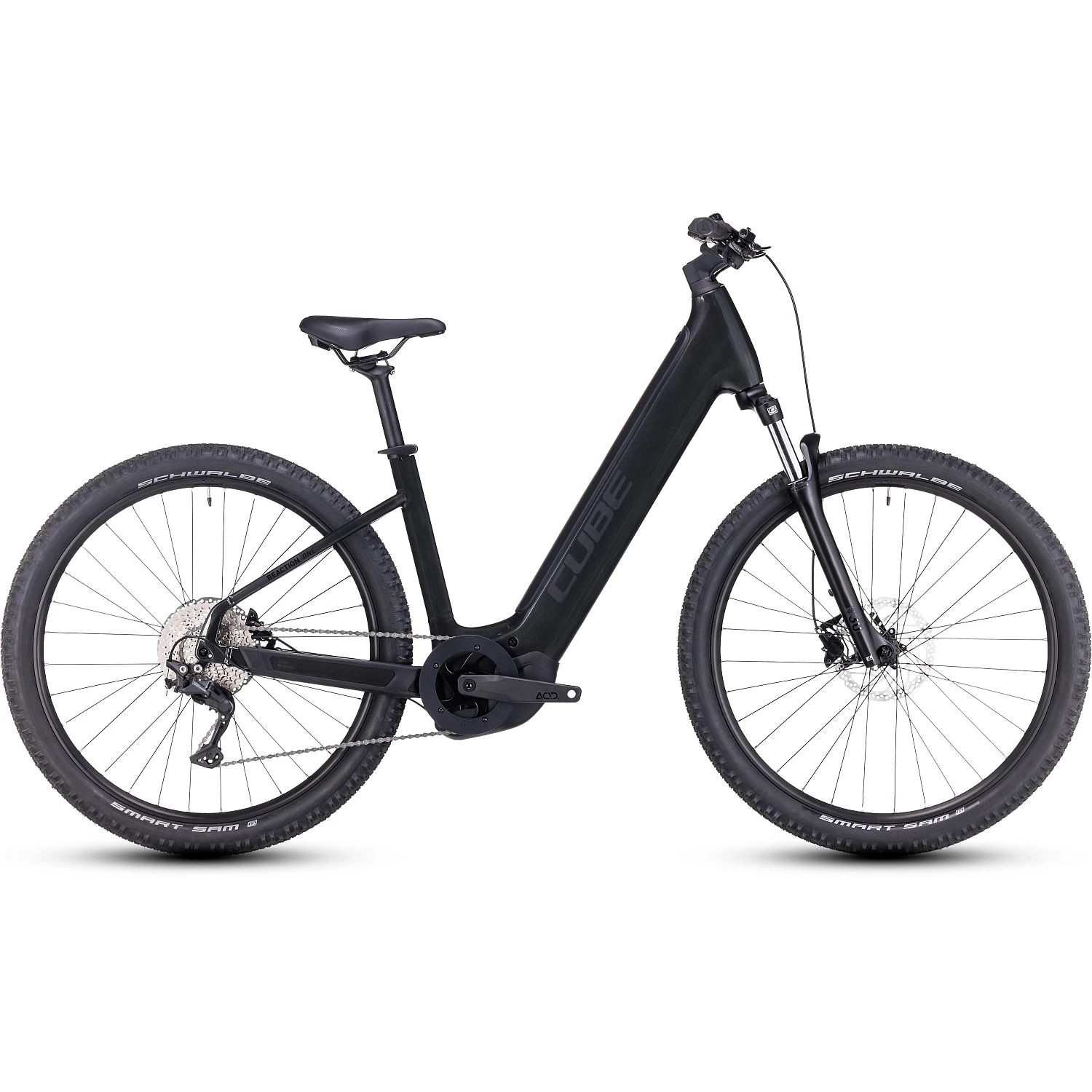 CUBE REACTION HYBRID ONE 625 - 27.5" Lage Instap E-Mountainbike - 2023 - Grey / Black 3 CUBE REACTION HYBRID ONE 625 - 27.5" Lage Instap E-Mountainbike - 2023 - Grey / Black