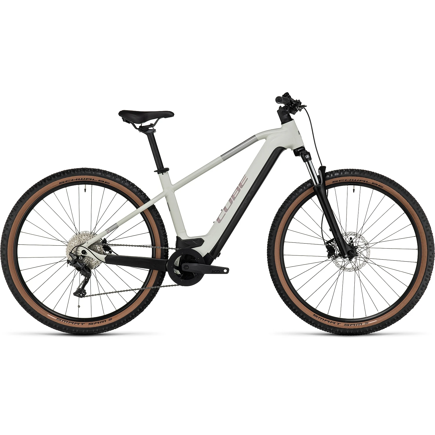 CUBE REACTION HYBRID ONE 625 - E-Mountainbike - 2023 - Lightgrey / Rose 3 CUBE REACTION HYBRID ONE 625 - E-Mountainbike - 2023 - Lightgrey / Rose