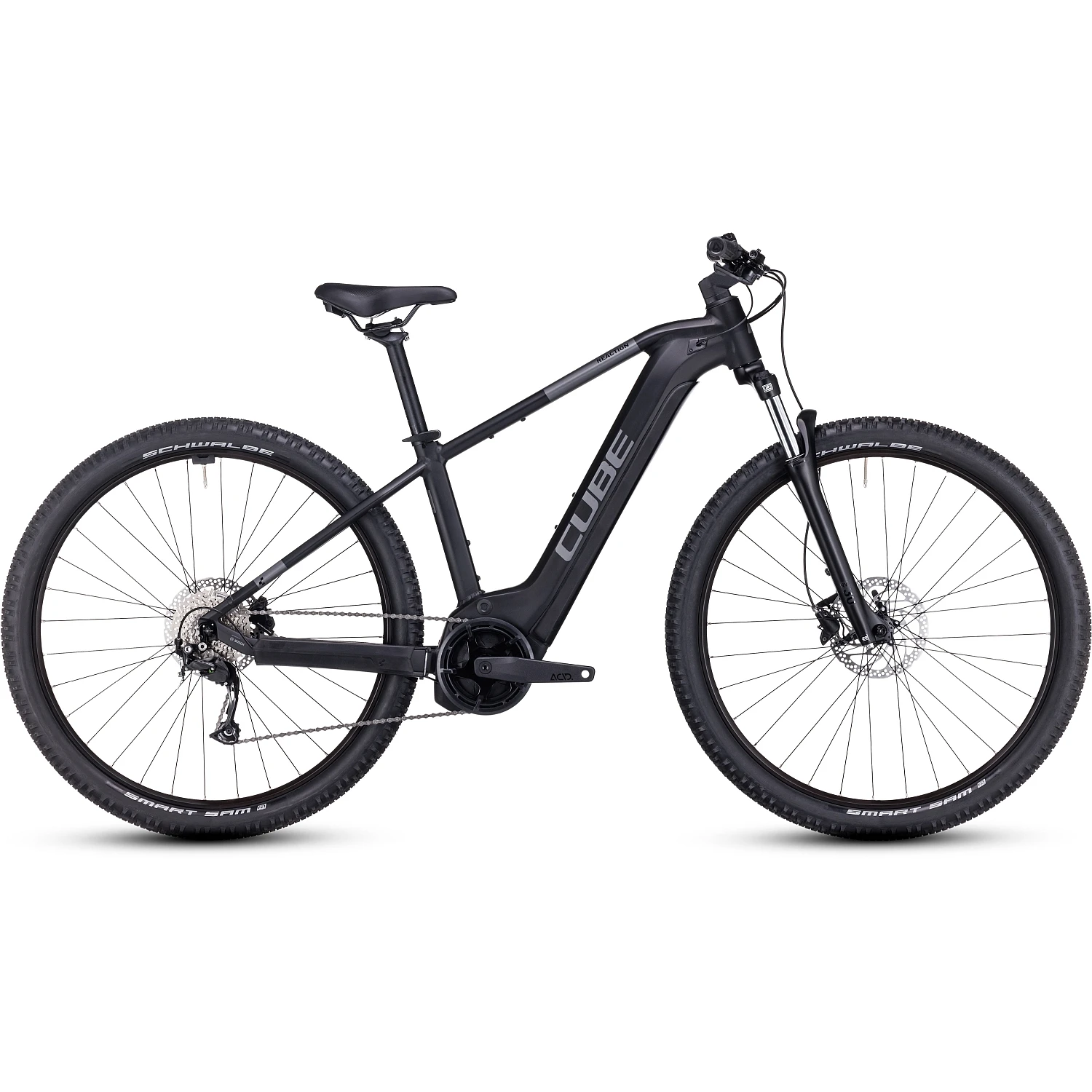CUBE REACTION HYBRID Performance 625 - E-Mountainbike - 2023 - Black / Grey 3 CUBE REACTION HYBRID Performance 625 - E-Mountainbike - 2023 - Black / Grey
