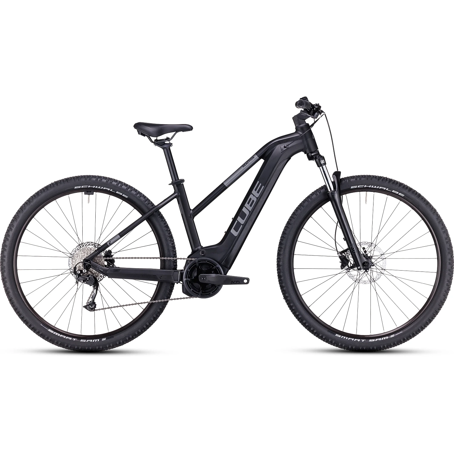 CUBE REACTION HYBRID Performance 625 - Dames E-Mountainbike - 2023 - Black / Grey 3 CUBE REACTION HYBRID Performance 625 - Dames E-Mountainbike - 2023 - Black / Grey