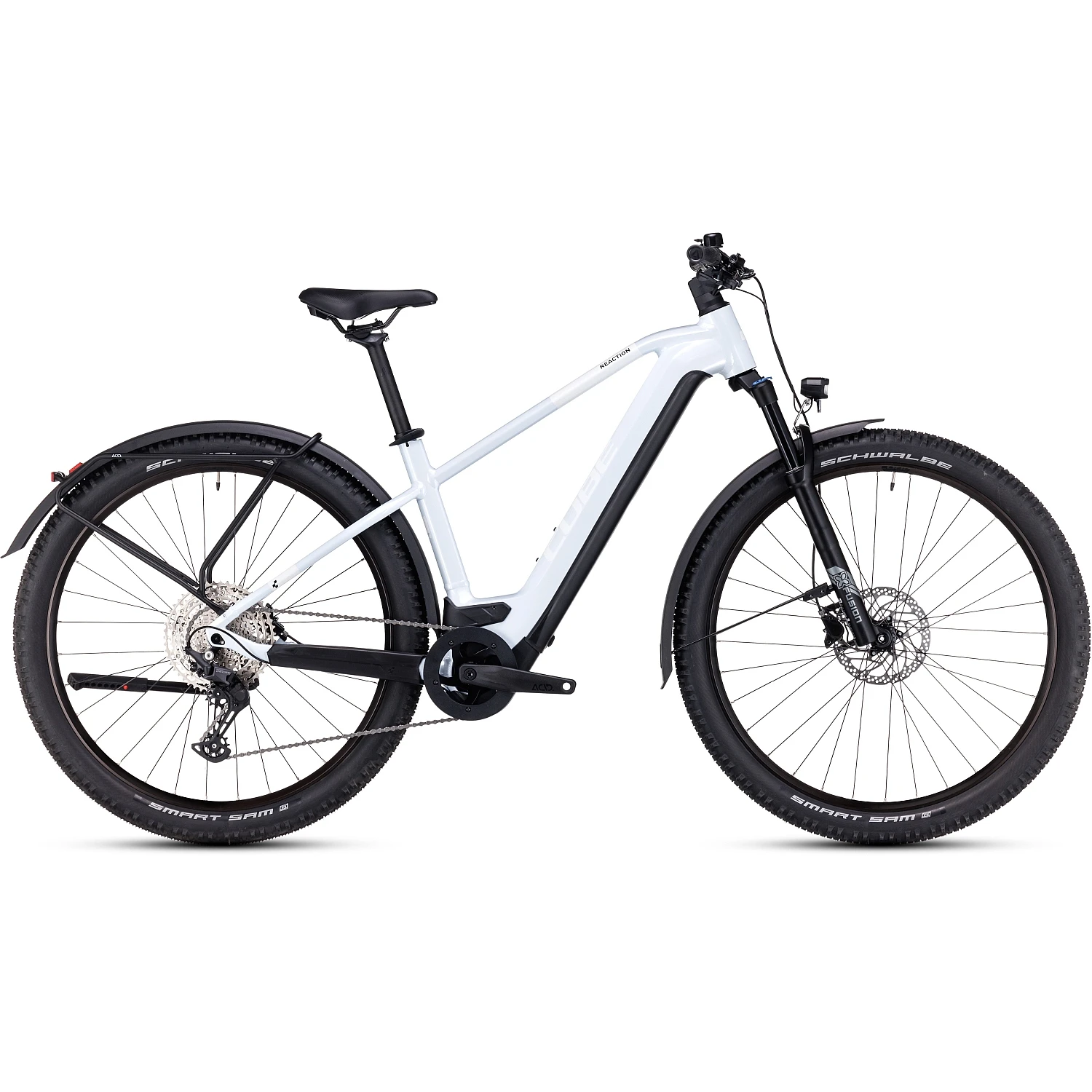 CUBE REACTION HYBRID Pro 625 Allroad - Electric Mountain Bike - 2023 - Flashwhite / Black 3 CUBE REACTION HYBRID Pro 625 Allroad - Electric Mountain Bike - 2023 - Flashwhite / Black