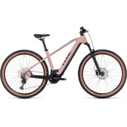 CUBE REACTION HYBRID Pro 625 - Electric Mountain Bike - 2023 - Blushrose / Silver A00