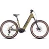 CUBE REACTION HYBRID Race 750 - 27.5" Lage Instap E-Mountainbike - 2023 - Olive / Green -Fietswereld Winkels reaction hybrid race easy entry olive green 1410896