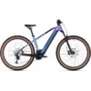 CUBE REACTION HYBRID Race 750 - Electric Mountain Bike - 2023 - Switchblue / Black -Fietswereld Winkels reaction hybrid race switchblue black 1385330