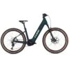 CUBE REACTION HYBRID SLT 750 - 27.5" Easy Entry Electric Mountain Bike - 2023 - Goblin / Yellow