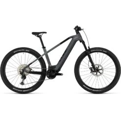 CUBE REACTION HYBRID SLT 750 - Electric Mountain Bike - 2023 - Prizmsilver / Grey