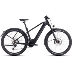 CUBE REACTION HYBRID SLX 750 Allroad - 27.5" E-Mountainbike - 2023 - Black / Reflex