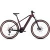 CUBE REACTION HYBRID SLX 750 - Electric Mountain Bike - 2023 - Rubyred / Black -Fietswereld Winkels reaction hybrid slx rubyred black 1385942