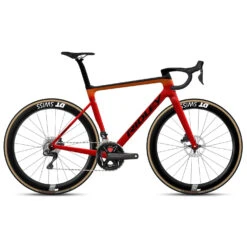 Ridley FALCN RS - Ultegra Di2 - Carbon Racefiets - 2024 - Black / Red / Orange