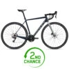 Ridley KANZO ADVENTURE 1.0 - GRX 600 - Carbon Gravel Bike - 2023 - Zwart - B-Keus -Fietswereld Winkels ridley kanzo adventure 1 grx 600 carbon gravel bike 2023 black 2nd choice 1577759