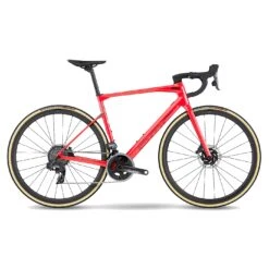 BMC ROADMACHINE 01 FOUR - Carbon Roadbike - 2023 - Coral Red / Black