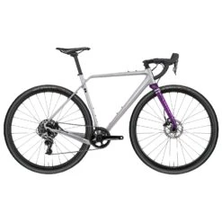 Rondo RUUT CF2 - SRAM Rival 1 Carbon Gravelbike - 2022 - Silver/Purple