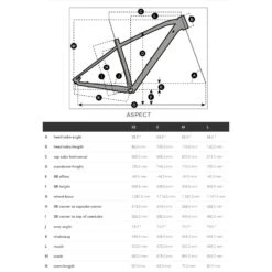 SCOTT ASPECT 770 - 27.5" Mountainbike - 2023 - 290259 - Green -Fietswereld Winkels scott aspect 700 geo 1421775 3