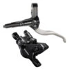 Shimano BL-MT401 + BR-MT410 Hydraulische Schijfrem - J-Kit - Set Vooraan - Zwart / Zilver -Fietswereld Winkels shimano bl mt401 br mt410 hydraulic disc brake j kit set fw black silver 899045