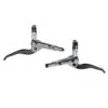 Shimano Deore Trekking BL-T6000 Brake Lever - I-Spec II - Pair - Silver -Fietswereld Winkels shimano deore trekking bl t6000 bremsgriff i spec ii pair silver eblt6000ll 1563517