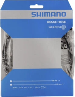 Shimano SM-BH59-SB Remleiding Voor Schijfrem - 1700mm - Zwart -Fietswereld Winkels shimano sm bh59 sb disc brake hose 1551393