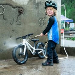 Shotgun Dirt Hero - 14" Kinder Loopfiets - Wit -Fietswereld Winkels shotgun kids ride dirt hero 12 childrens running bike white 6 1474102 1