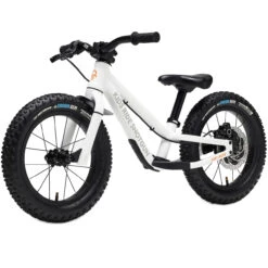 Shotgun Dirt Hero - 14" Kinder Loopfiets - Wit -Fietswereld Winkels shotgun kids ride dirt hero 12 childrens running bike white 8 1474104
