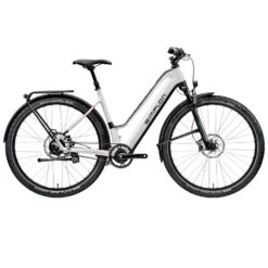Simplon SILKCARBON TQ - XT-11 - Women´s Carbon Electric Trekking Bike - 2023 - Pearlwhite Glossy / Black Matt