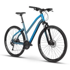 Ghost SQUARE CROSS Base AL W - Women Crossbike - 2022 - Petrol / Ocean -Fietswereld Winkels square cross base al w petrol ocean 2 971029
