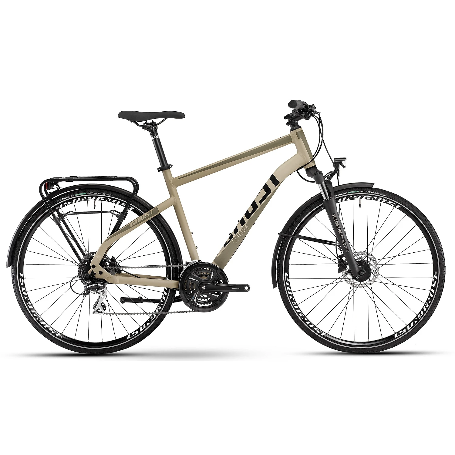 Ghost SQUARE TREKKING Base AL U - Trekking Bike - 2021 - Dust / Black 3 Ghost SQUARE TREKKING Base AL U - Trekking Bike - 2021 - Dust / Black