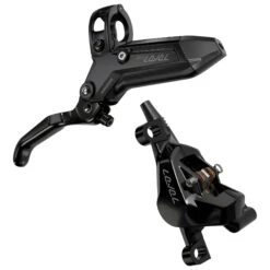 SRAM Level Stealth Schijfrem - Silver | 2-Zuiger | C1 - Achteraan | Black