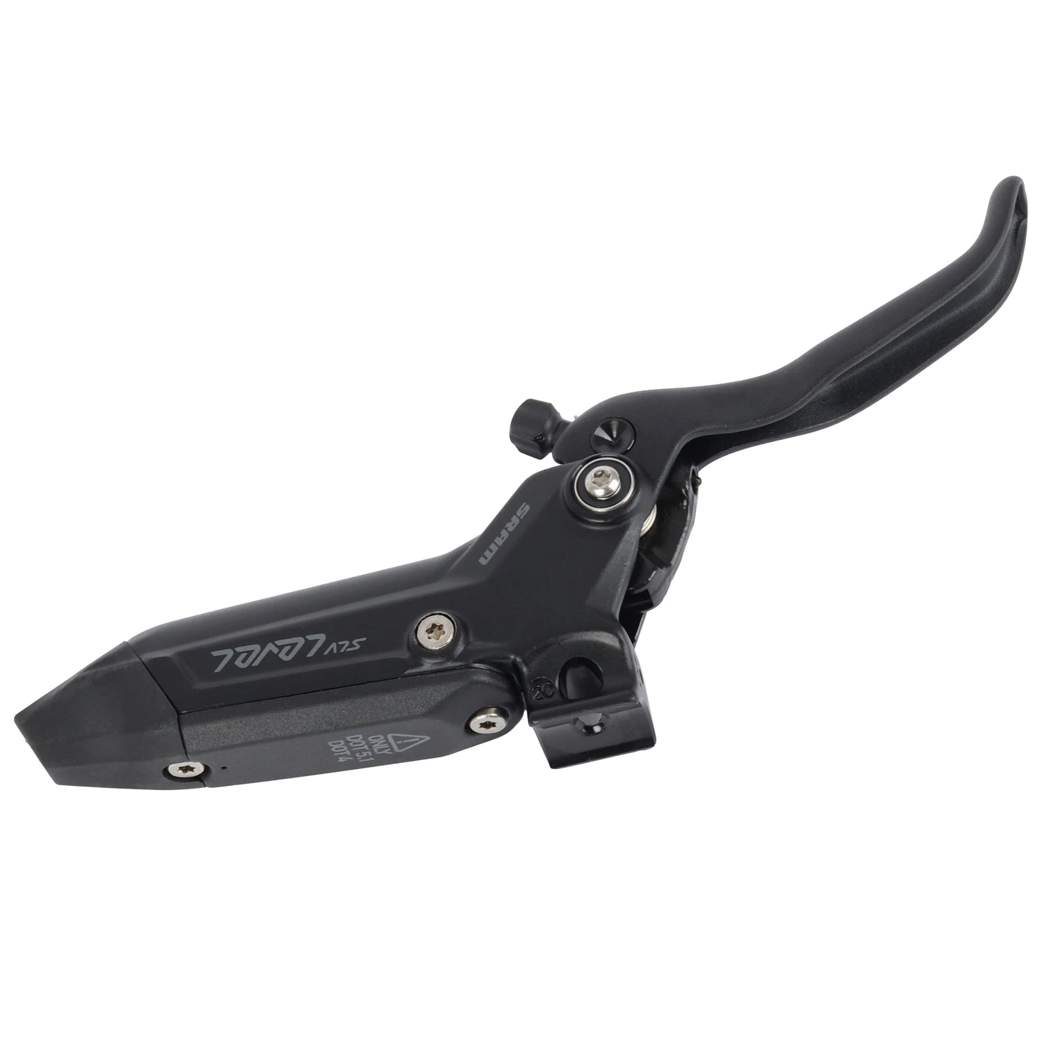 SRAM Level Stealth Remgreep - Silver | C1 - Black 4 SRAM Level Stealth Remgreep - Silver | C1 - Black - Afbeelding 2