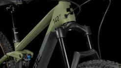 CUBE STEREO 140 HPC Rookie - 27.5" Carbon Jongere Mountainbike - 2023 - Grey / Olive -Fietswereld Winkels stereo 140 hpc rookie grey olive 6 1410753