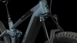 CUBE STEREO HYBRID 140 HPC ABS 750 - Carbon E-Mountainbike - 2023 - Smaragdgrey / Blue -Fietswereld Winkels stereo hybrid 140 hpc abs 750 smaragdgrey blue 6 1460284