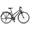 Vsf Fahrradmanufaktur T-700 HS22 XT - Women Touring Bike - 2023 - Ebony Matt -Fietswereld Winkels t 700 shimano xt 30g hs22 women ebony matt 910606