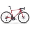 BMC TEAMMACHINE SLR ONE - Carbon Roadbike - 2023 - Prisma Red / Brushed Alloy -Fietswereld Winkels teammachine slr one sideview 1411642