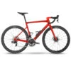 BMC TEAMMACHINE SLR01 ONE - Carbon Roadbike - 2023 - All Red / Black -Fietswereld Winkels teammachine slr01 one sideview 1412146