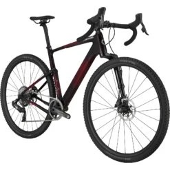Cannondale TOPSTONE Carbon 1 Lefty - SRAM Force AXS - Gravelbike - 2023 - Rally Red -Fietswereld Winkels topstone carbon 1 lefty rally red 2 1221800