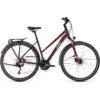 CUBE TOURING EXC - Women Touring Bike - 2023 - Red / White A00 1 CUBE TOURING EXC - Women Touring Bike - 2023 - Red / White A00 -Fietswereld Winkels touring exc women red white 1361153
