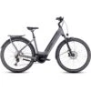 CUBE TOURING HYBRID EXC 625 - Easy Entry Electric Touring Bike - 2023 - Grey / Metal -Fietswereld Winkels touring hybrid exc easy entry grey metal 1389229