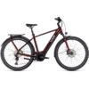 CUBE TOURING HYBRID EXC 625 - Electric Touring Bike - 2023 - Red / White -Fietswereld Winkels touring hybrid exc red white 1389108