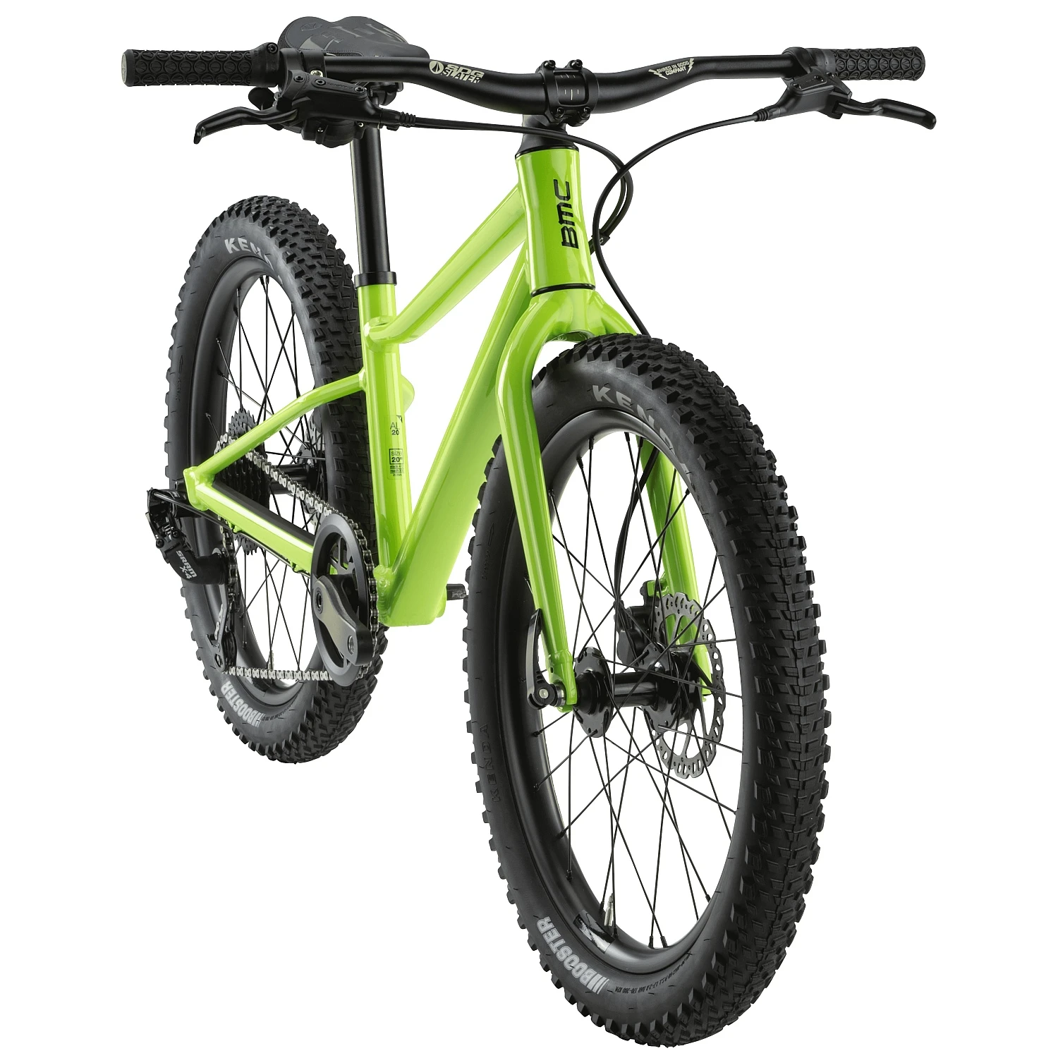 BMC TWOSTROKE AL 20 - 20" Kinder Mountainbike - 2023 - Poison Green & Black 6 BMC TWOSTROKE AL 20 - 20" Kinder Mountainbike - 2023 - Poison Green & Black - Afbeelding 4