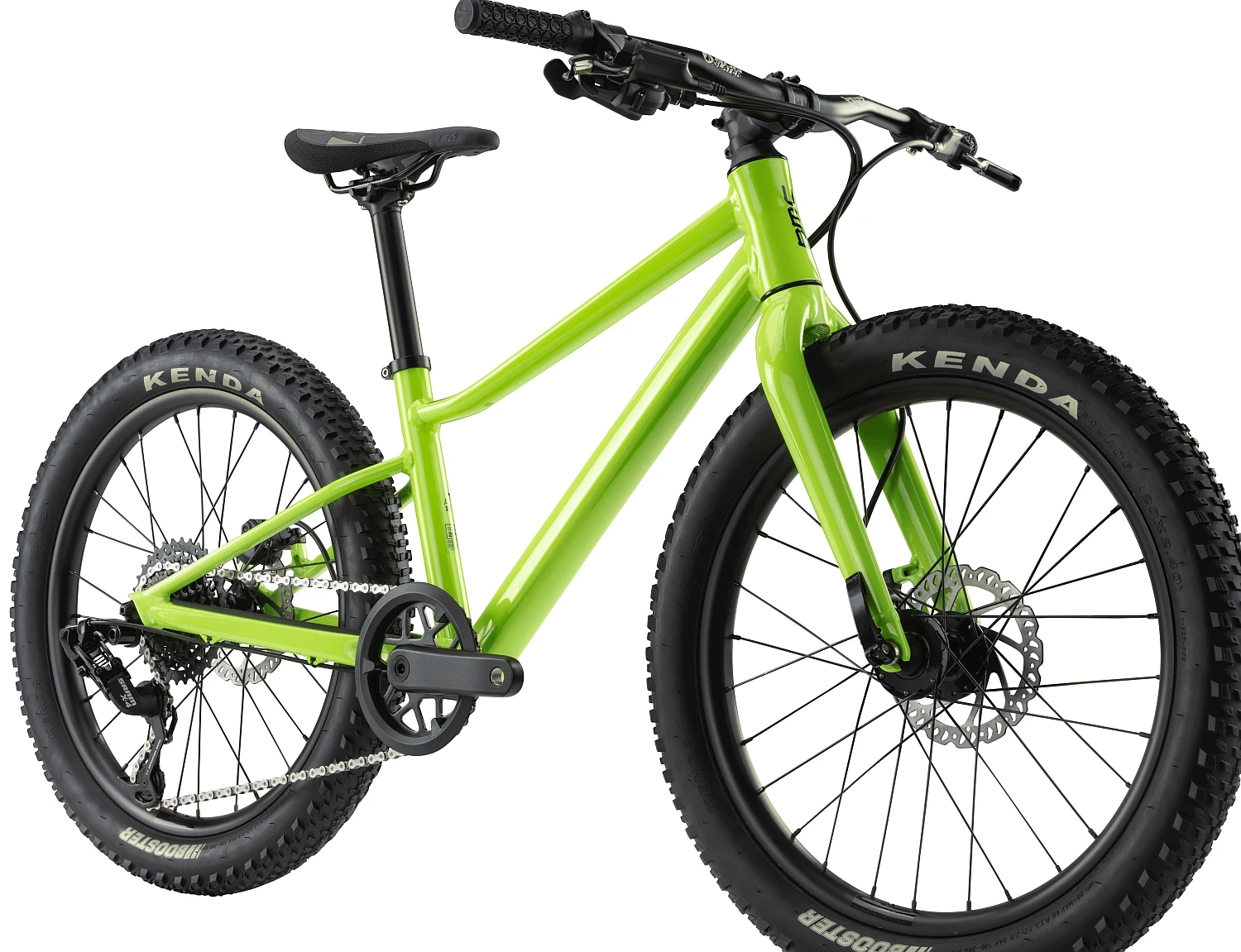 BMC TWOSTROKE AL 20 - 20" Kinder Mountainbike - 2023 - Poison Green & Black 7 BMC TWOSTROKE AL 20 - 20" Kinder Mountainbike - 2023 - Poison Green & Black - Afbeelding 5