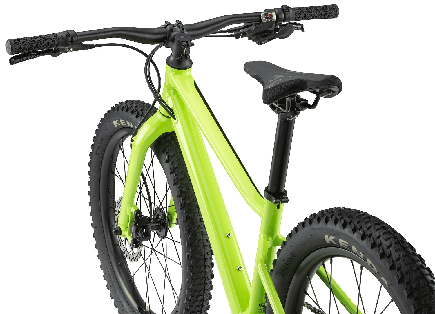 BMC TWOSTROKE AL 20 - 20" Kinder Mountainbike - 2023 - Poison Green & Black 8 BMC TWOSTROKE AL 20 - 20" Kinder Mountainbike - 2023 - Poison Green & Black - Afbeelding 6