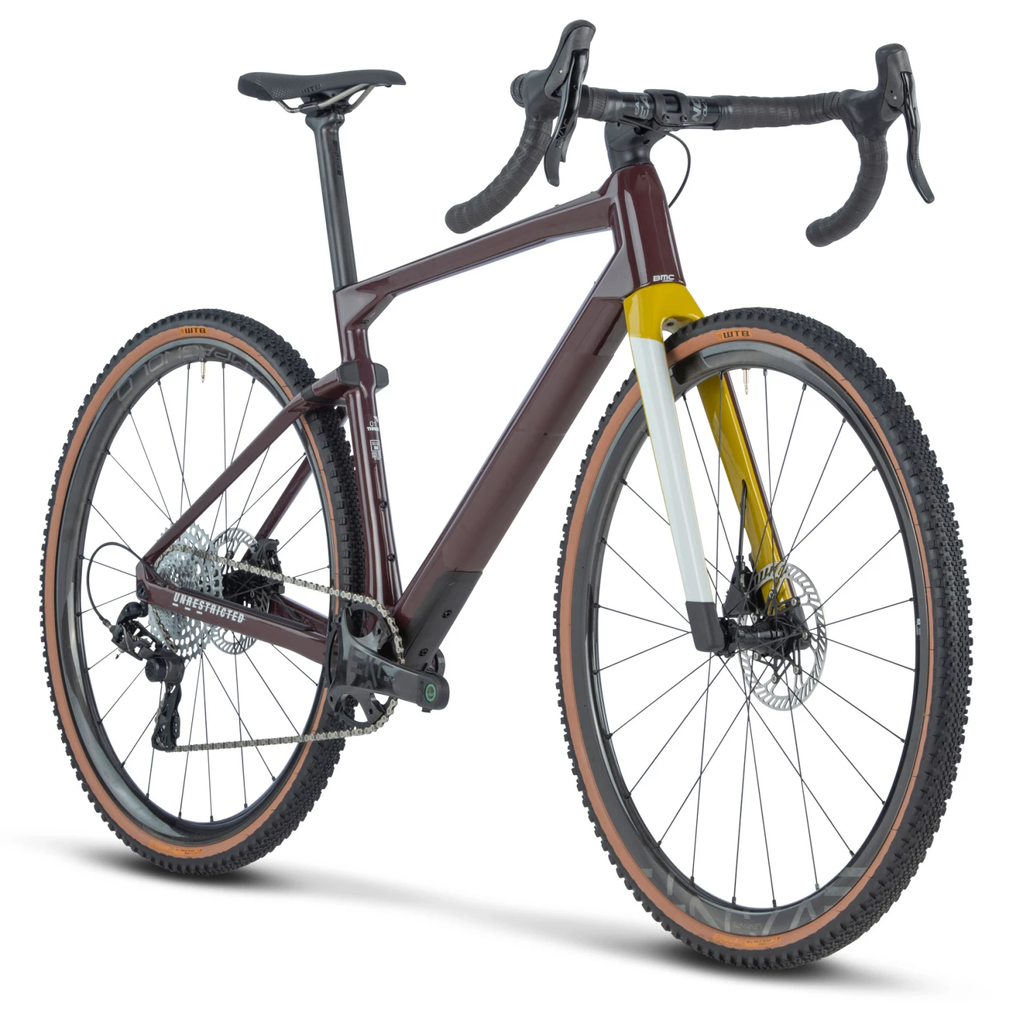 BMC URS 01 THREE - Carbon Gravel Bike - 2023 - Prune / Wit 7 BMC URS 01 THREE - Carbon Gravel Bike - 2023 - Prune / Wit - Afbeelding 5